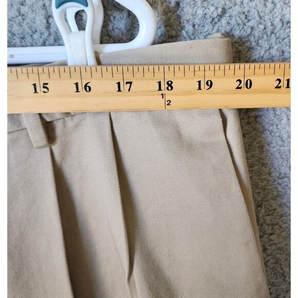 NEW Haggar Work To Weekend Classic Fit No Iron Khaki Dress Pants Size 40 x 34 - Picture 10 of 16
